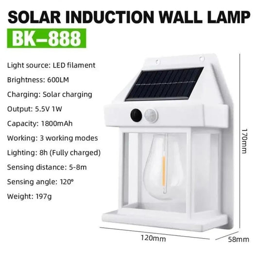 Solar Sensor Lamp with Smart Sensor & Waterproof Design ( Free Home Delivery )