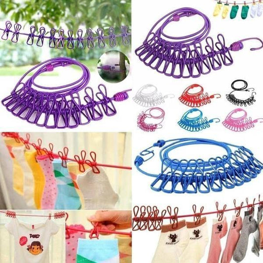 Elastic Cloth Drying Hanging Rope ( Free Home Delivery ) UPTO 50% OFF NOW!